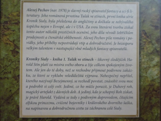 KRONIKY SIALY 1 - 3, ALEXEJ PECHOV, **an