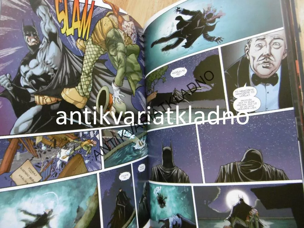 BATMAN, TEMNÝ RYTÍŘ, ŠÍLENÝ, KOMIKS 3
