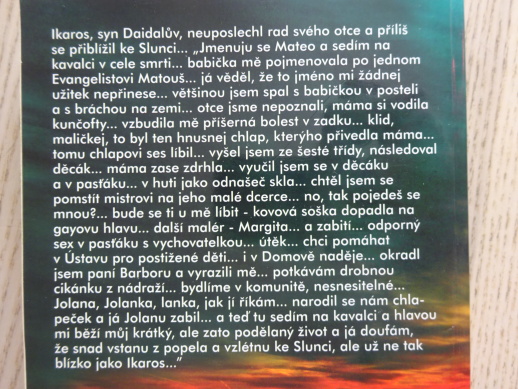 IKARŮV LET KE SLUNCI, ANNA HESSOVÁ, **an