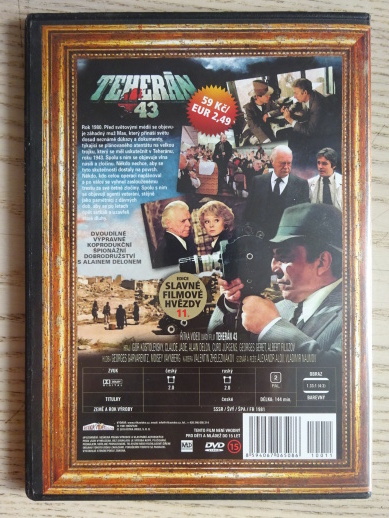 TEHERÁN 43, ALAIN DELON, DVD FILM 