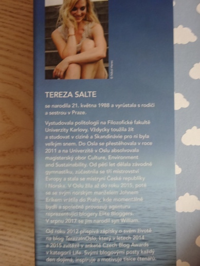 ŠLEHAČKOVÁ OBLAKA, TEREZA SALTE, **an