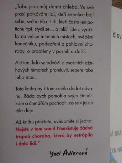 O TOM SE NEMLUVÍ, YAEL ADLEROVÁ, **an