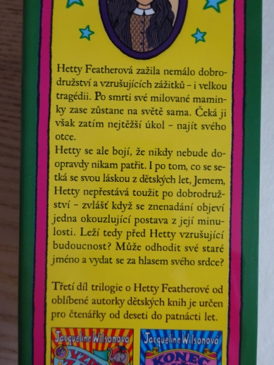 ZA HLASEM SRDCE, JACQUELINE WILSONOVÁ, **an