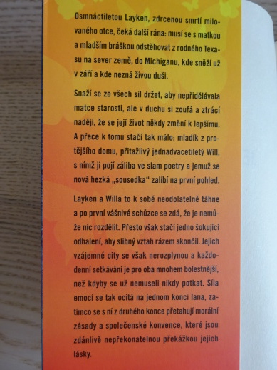 ŽIVOT JEDNA BÁSEŇ, COLLEEN HOOVEROVÁ, **an