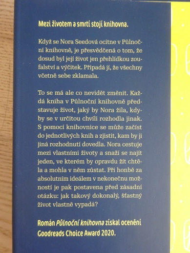 PŮLNOČNÍ KNIHOVNA, MATT HAIG, **an