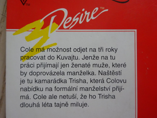 NEVĚSTA NA TŘI ROKY, BARBARA MCMAHONOVÁ, **an