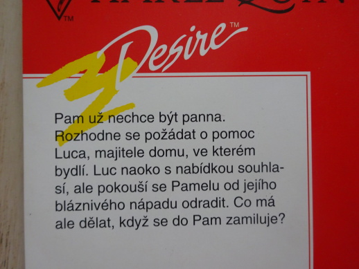 PODIVNÝ NÁVRH, CAROLE BUCKOVÁ, **an