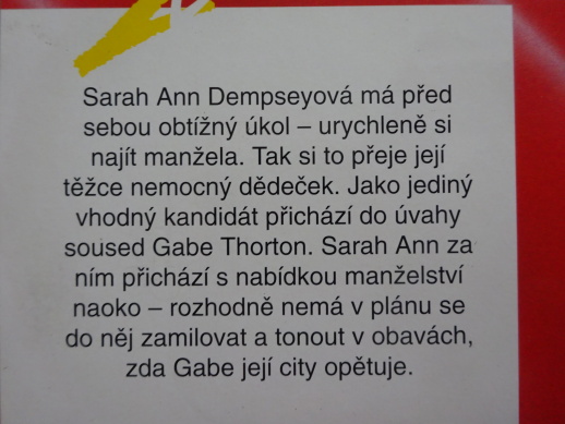 MANŽEL NA ZAKÁZKU, SUZANNAH DAVISOVÁ, **an