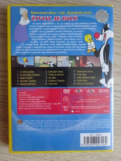 LOONEY TUNES, TO NEJLEPŠÍ Z TWEETYHO A SYLVESTERA, DVD FILM