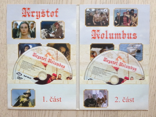 KRYŠTOF KOLUMBUS, 1. A 2. ČÁST, DVD FILM