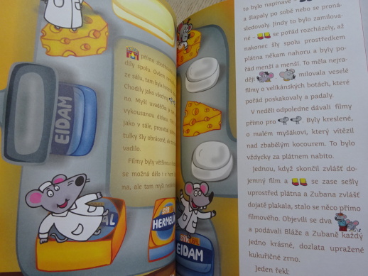 MYŠ BLÁŽA NA CESTE ZA BLAHOBYTEM, MALOVANÉ ČTENÍ, **an