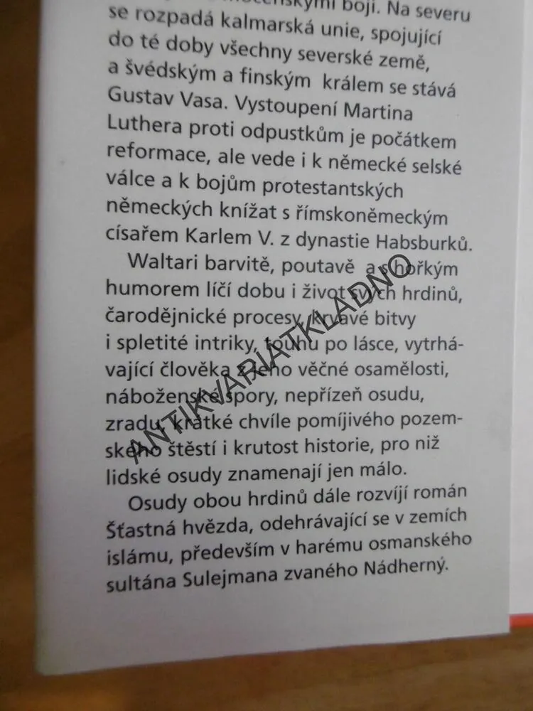 KRVAVÁ LÁZEŇ, MIKA WALTARI, 