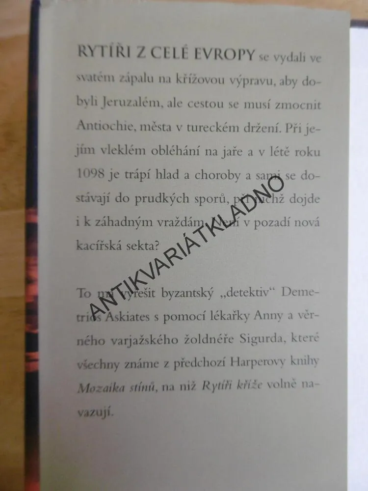 RYTÍŘI KŘÍŽE, TOM HARPER