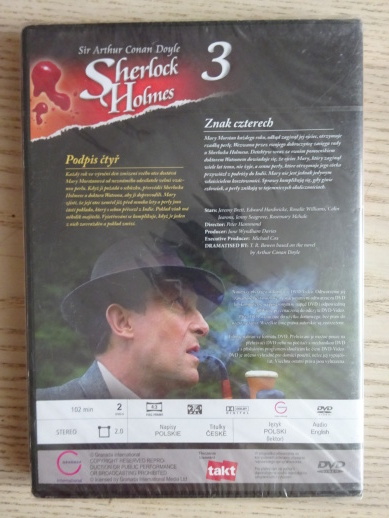 SHERLOCK HOLMES 3, DVD FILM