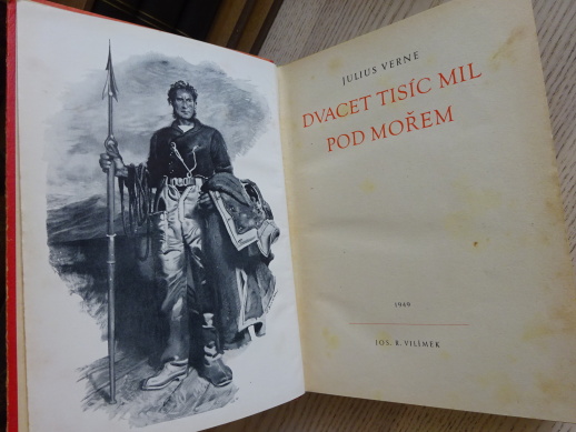 DVACET TISÍC MIL POD MOŘEM, JULES VERNE, 1949, **an