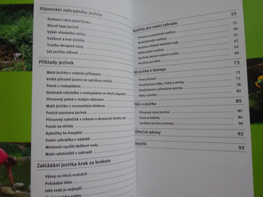 JEZÍRKA A RYBNÍČKY NA ZAHRADĚ, WOLFRAM FRANKE, **an