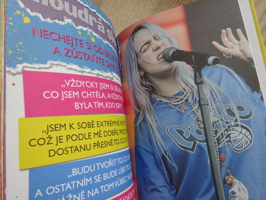 BILLIE EILISH, FAN KNIHA, **an