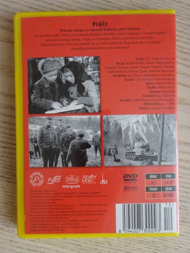 PRÁČE, DVD FILM