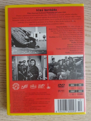 NĚMÁ BARIKÁDA, DVD FILM 
