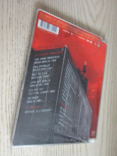 RAMMSTEIN, LICHTSPIELHAUS, DVD HUDBA