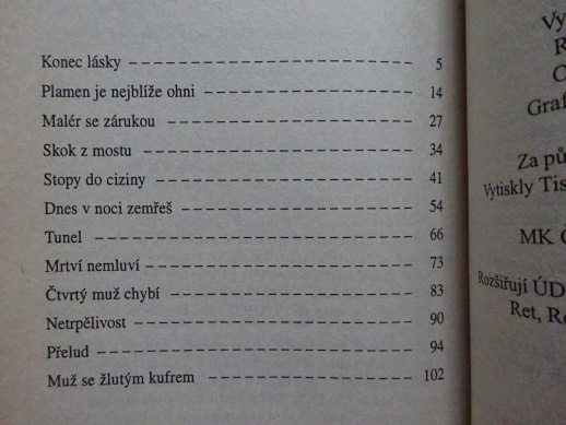 MUŽ SE ŽLUTÝM UHREM, FRANTIŠEK UHER, **an