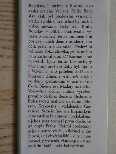BOLESLAV, PŘÍBĚH BRATROVRAHA, ZUZANA KOUBKOVÁ, **an