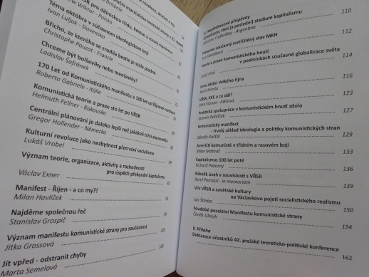 O TEORII A PRAXI KOMUNISTICKÉHO HNUTÍ, KSČ, **an