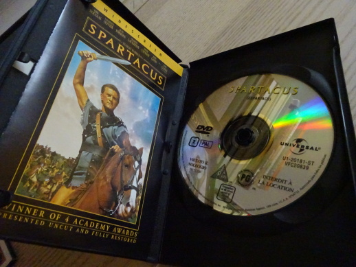 SPARTACUS, DVD FILM