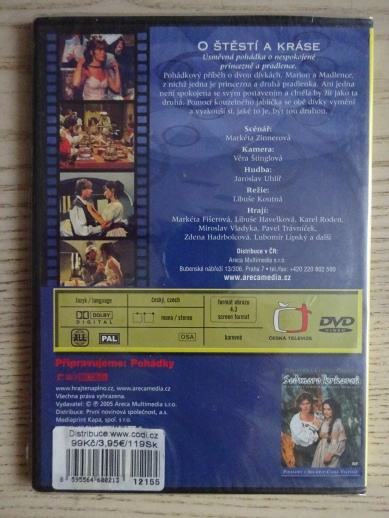 O ŠTĚSTÍ A KRÁSE, DVD FILM ČR