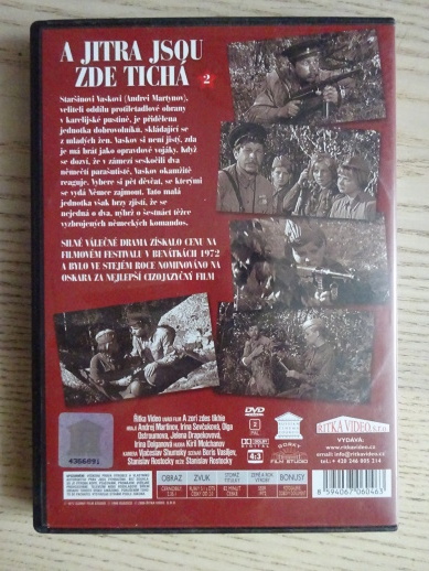 A JITRA JSOU ZDE TICHÁ 2, DVD FILM