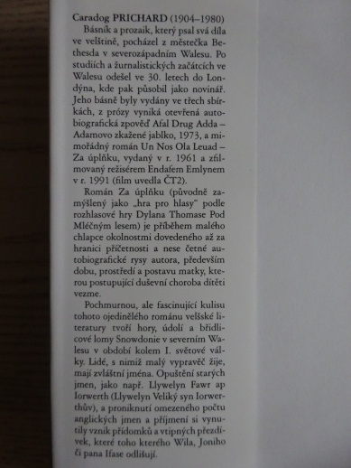 ZA ÚPLŇKU, CARADOG PRICHARD, **an