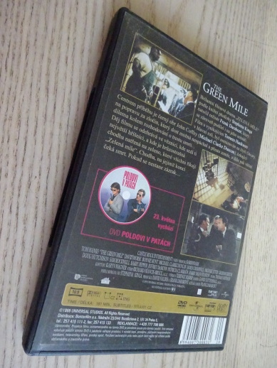 ZELENÁ MÍLE, DVD FILM 