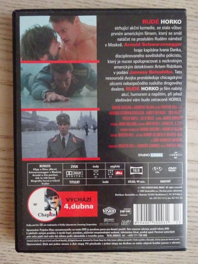 RUDÉ HORKO, DVD FILM 