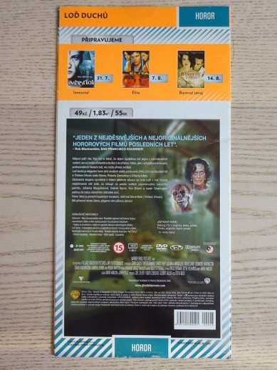 LOĎ DUCHŮ, DVD FILM