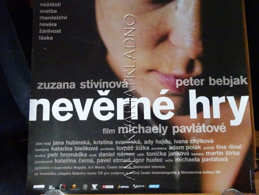 NEVĚRNÉ HRY, ZUZANA STIVÍNOVÁ, PLAKÁT 10T