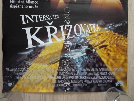 KŘIŽOVATKA, RICHARD GERE, SHARON STONE, PLAKÁT 40MD