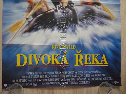 DIVOKÁ ŘEKA, MERYL STREEP, KEVIN BACON, PLAKÁT 53MD