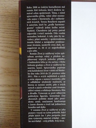 ŽIVOT JE NÁDHERNÝ, TEREZA BOUČKOVÁ, **an