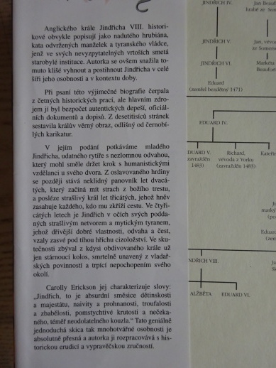 JINDŘICH VELIKÝ, CAROLLY ERICKSON