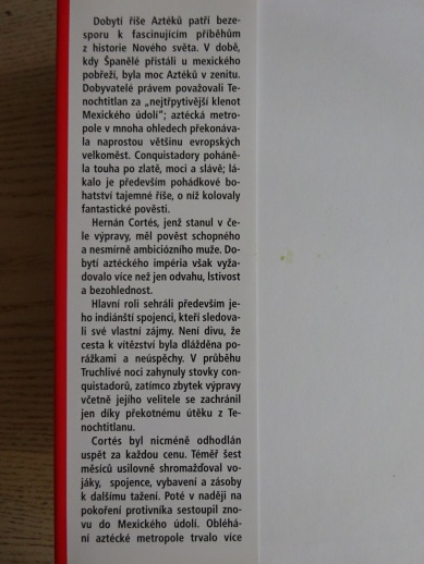 DOBYTÍ ŘÍŠE AZTÉKŮ, PAVEL VODIČKA, **an