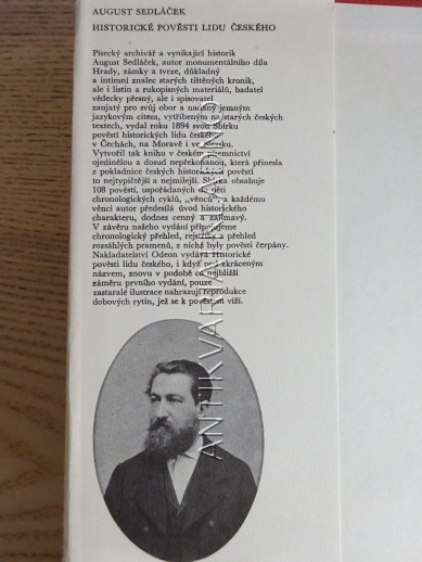 HISTORICKÉ POVĚSTI LIDU ČESKÉHO, **an