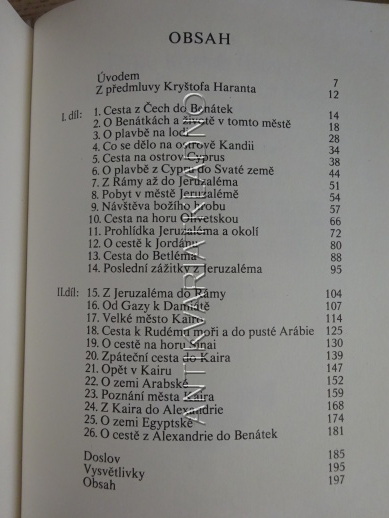 CESTA KRYŠTOFA HARANTA Z POLŽIC A Z BEZDRUŽIC A NA PECCE, FRANTIŠEK KOŽÍK, **an
