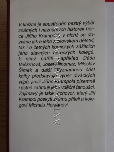 ANI KRAMPOL NENÍ DOKONALÝ, JIŘÍ KRAMPOL, MICHAL HERZÁN, **an
