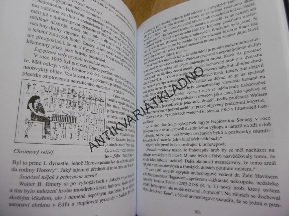 ZAKÁZANÁ EGYPTOLOGIE, EGYPT, AFRIKA, ERDOGAN ERCIVAN, **an