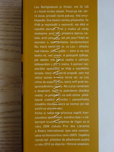 NO A JÁ, DELPHINE DE VIGAN, **an