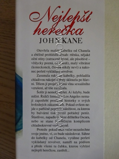 NEJLEPŠÍ HEREČKA, JOHN KANE, **an