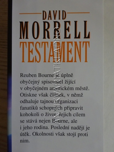TESTAMENT, DAVID MORRELL, **an