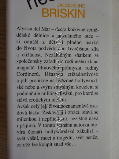 SNY NESTAČÍ, JACQUELINE BRISKINOVÁ, **an