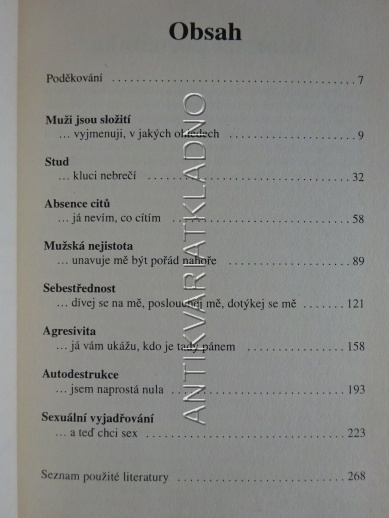 KDYBY MUŽI CHTĚLI PROMLUVIT, ŘEKLI BY ASI TOTO:, ALON GRATCH, **an
