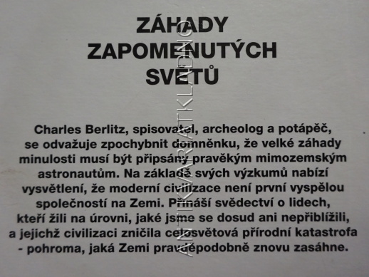 ZÁHADY ZAPOMENUTÝCH SVĚTŮ, CHARLES BERLITZ, **an
